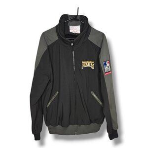 Pittsburgh Pirates MLB Men's Full Zip Jacket Large Insiders Club Embroidered
